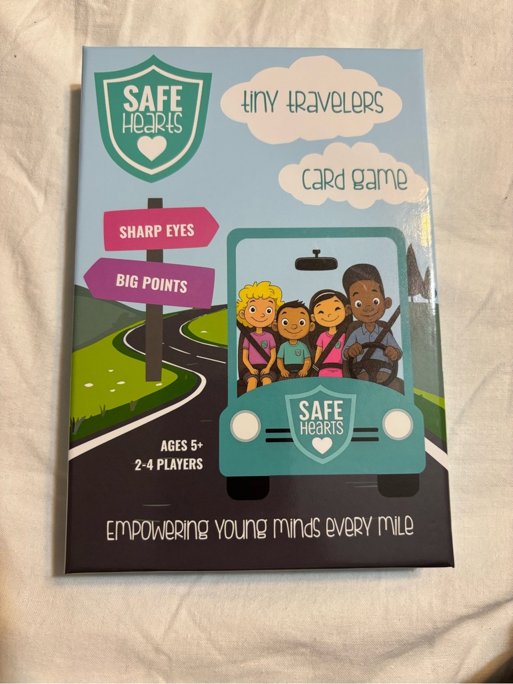 S.A.F.E. Hearts Tiny Travelers Card Game